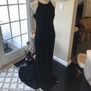 Calvin Klein halter gown